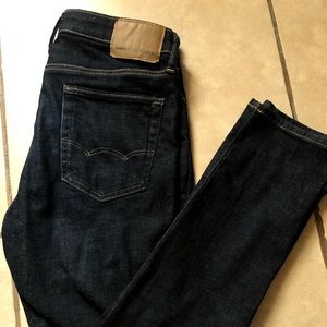 American Eagle Men Slim Jean Black 32x32